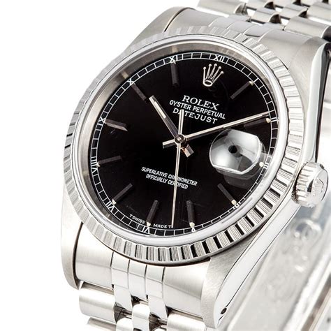 rolex 16220 black|Rolex datejust 16220.